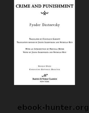 Crimen Y Castigo by Fyodor Dostoevsky
