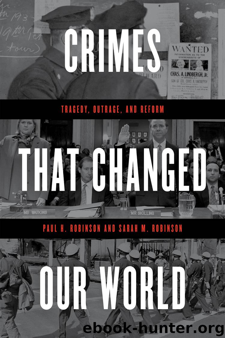 Crimes That Changed Our World by Paul H. Robinson & Sarah M. Robinson