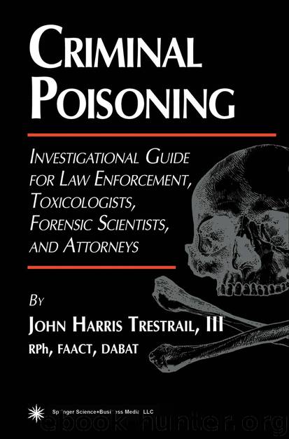 Criminal Poisoning by John Harris Trestrail