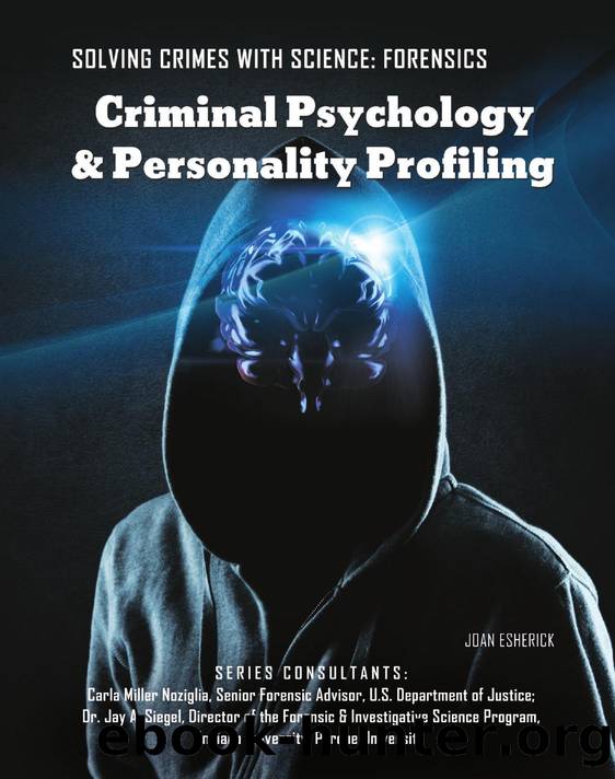 Criminal Psychology & Personality Profiling by Joan Esherick by Unknown