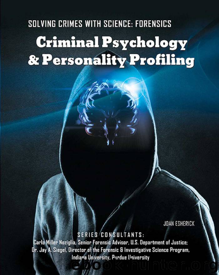 Criminal Psychology Personality Profiling by joan esherick