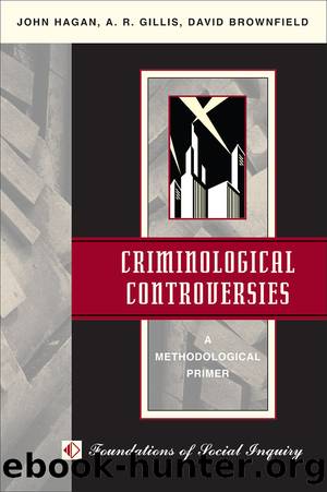Criminological Controversies by John L Hagan