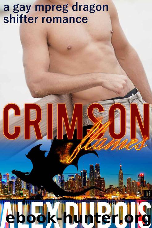 Crimson Flames: A gay mpreg dragon shifter romance (Fated Flames Book 1) by Alex DuBois
