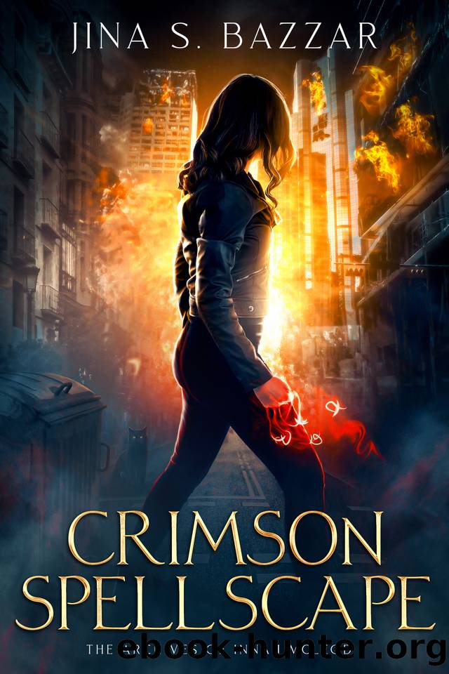 Crimson Spellscape: Dark Supernatural Suspense With Strong Female Lead (The Archives Of Innah McLeod Book 1) by Jina S. Bazzar