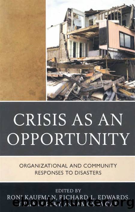 Crisis as an Opportunity by Edwards Richard;Mirsky Julia;Kaufman Roni;Avgar Amos;