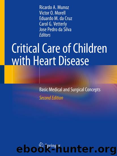 Critical Care of Children with Heart Disease by Unknown