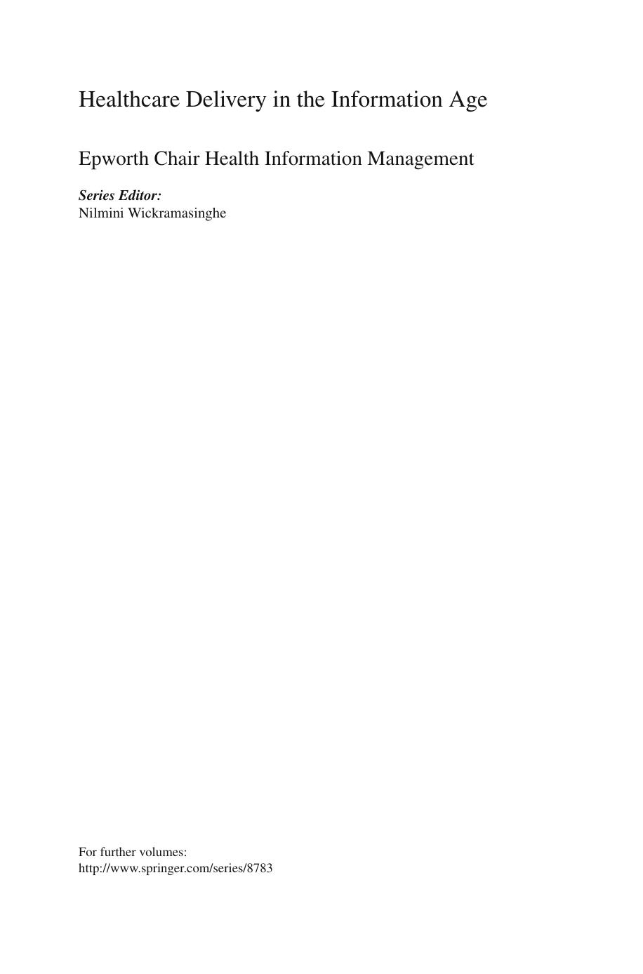 Critical Issues for the Development of Sustainable E-health Solutions Ed 201 by Unknow
