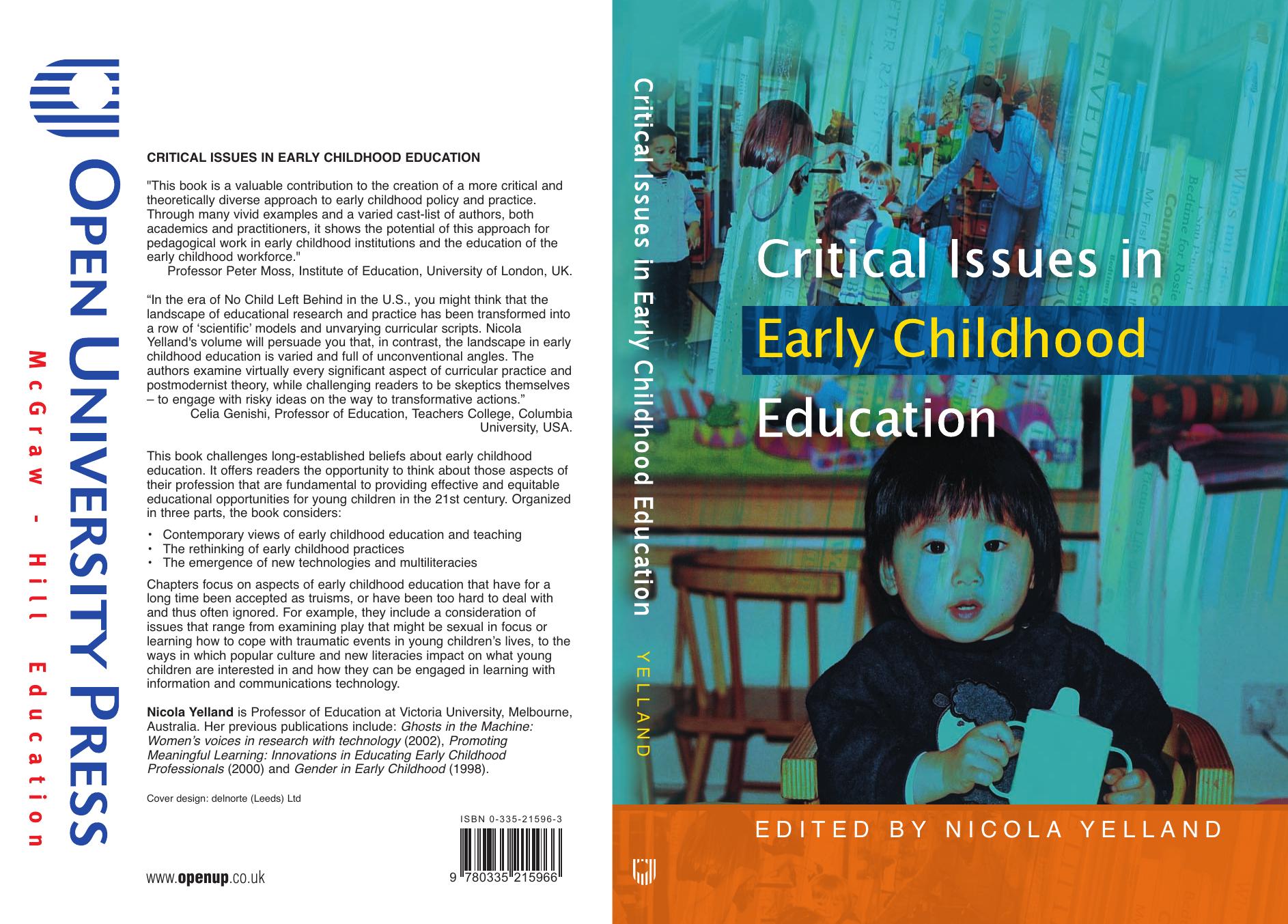 Critical Issues in Early Childhood Education by Nicola Yelland