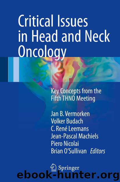 Critical Issues in Head and Neck Oncology by unknow