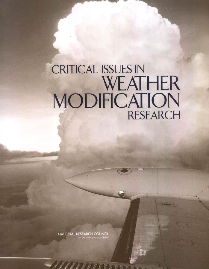 Critical Issues in Weather Modification Research by unknow