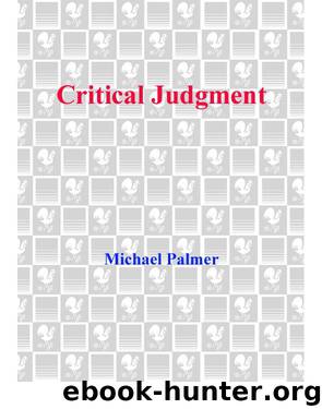 Critical Judgment (1996) by Palmer Michael