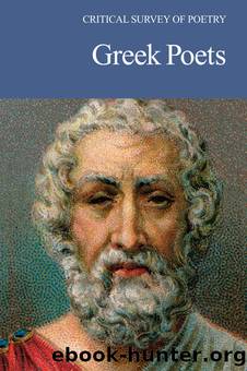 Critical Survey of Poetry: Greek Poets by Rosemary Canfield Reisman