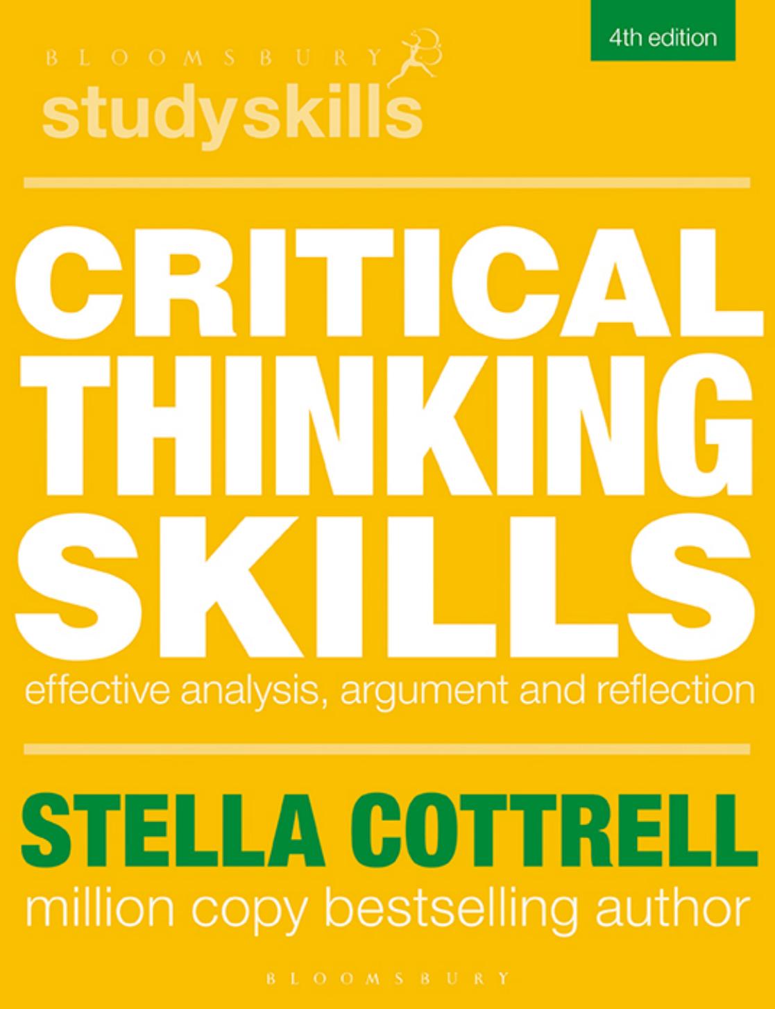 Critical Thinking Skills by Cottrell Stella;