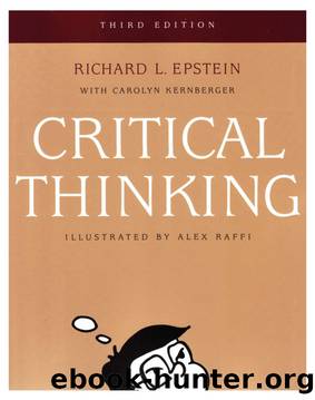 Critical Thinking by Richard L. Epstein & Alex Raffi (Illustrator)