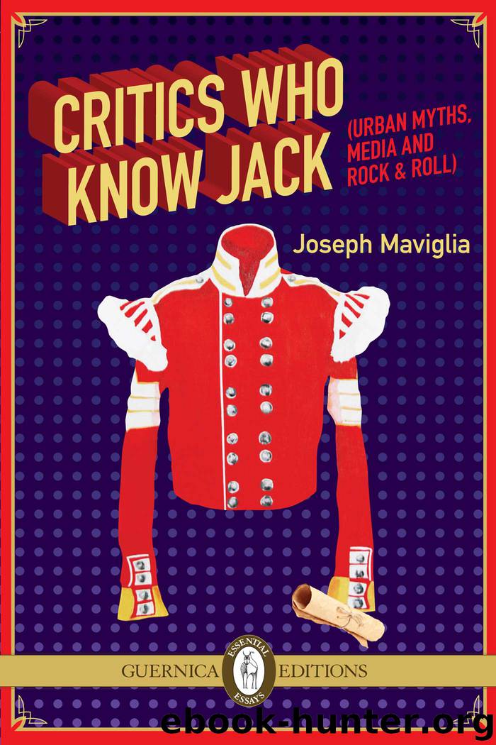 Critics Who Know Jack by Joseph Maviglia