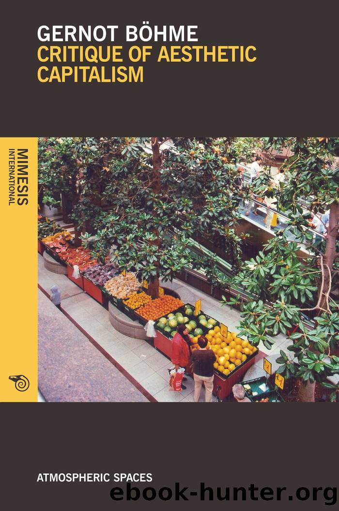 Critique of aesthetic capitalism by Gernot Bohme