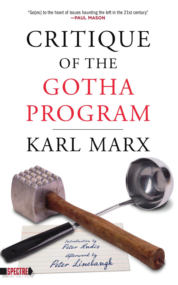Critique of the Gotha Program by Karl Marx