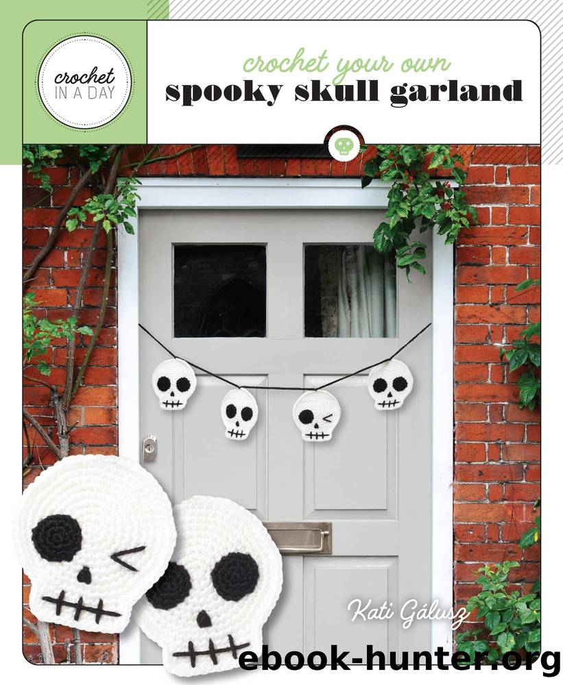 Crochet Your Own Spooky Skull Garland by Katalin Galusz