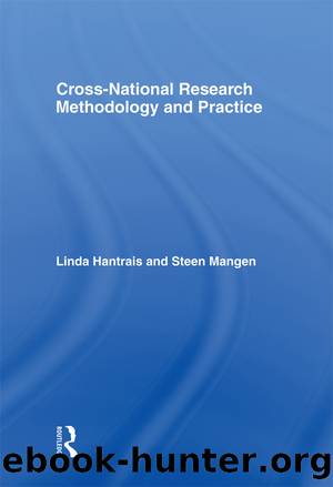 Cross-National Research Methodology and Practice by Linda Hantrais Steen Mangen