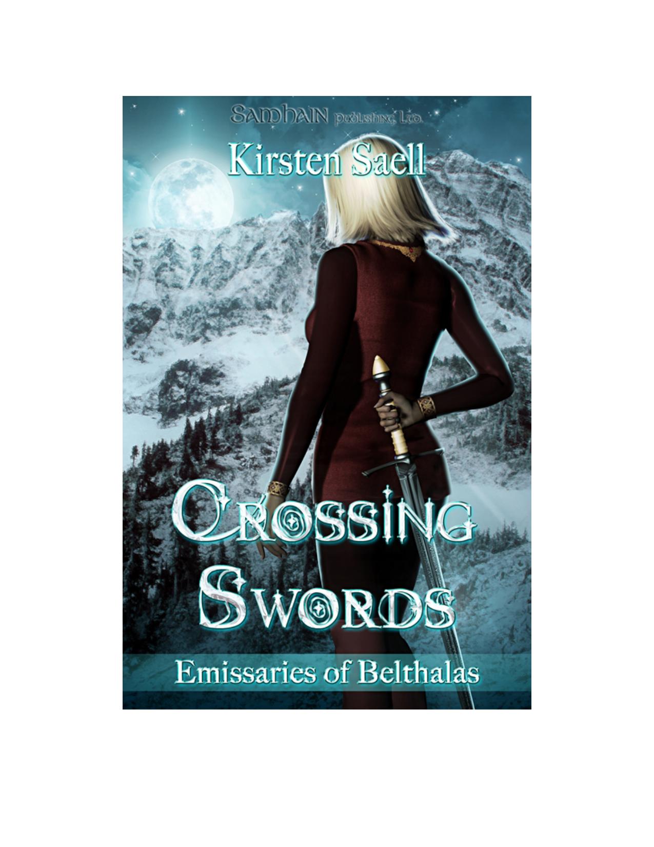Crossing Swords by Kirsten Saell