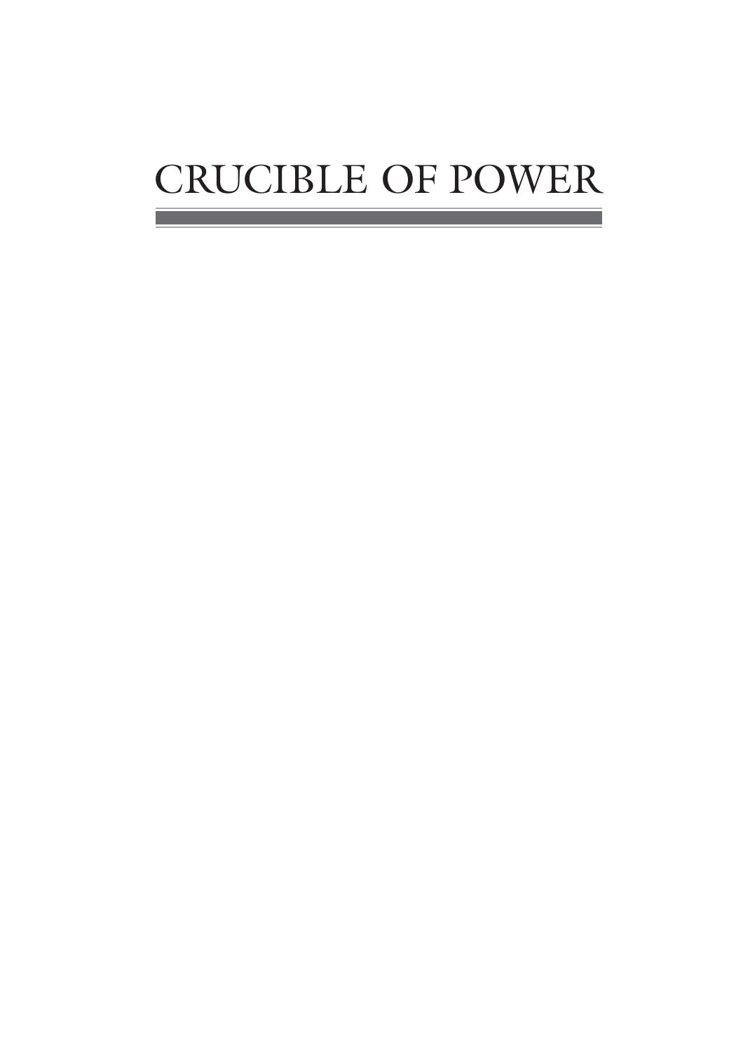 Crucible of Power : A History of American Foreign Relations To 1913 by Howard Jones