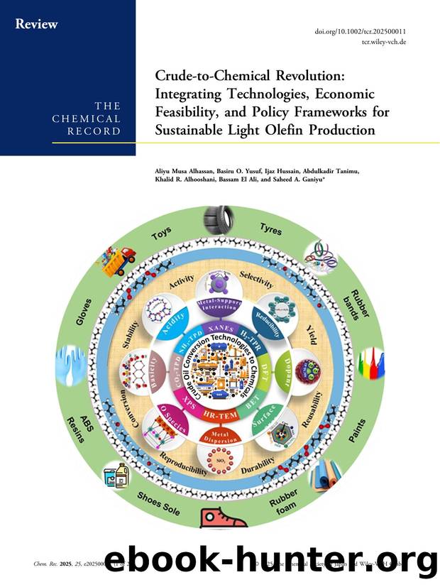 CrudeâtoâChemical Revolution: Integrating Technologies, Economic Feasibility, and Policy Frameworks for Sustainable Light Olefin Production by unknow