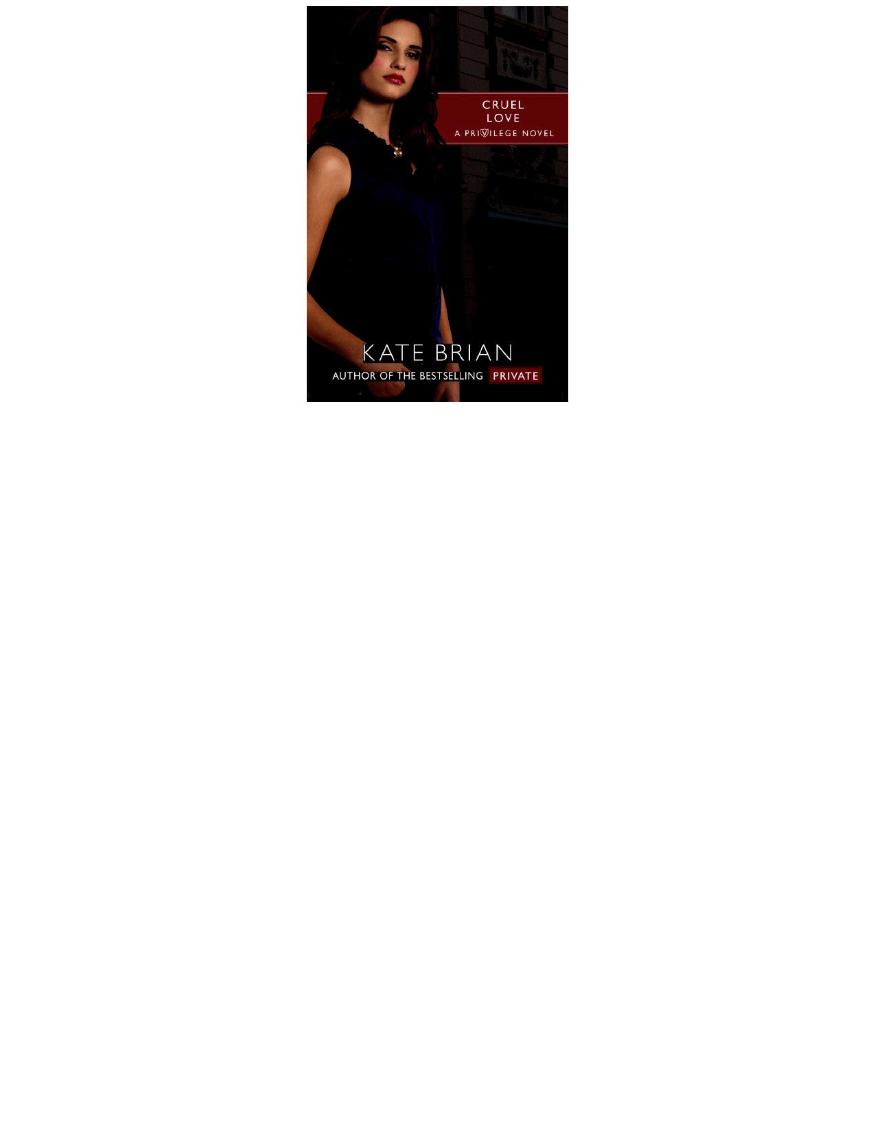 Cruel Love by Kate Brian