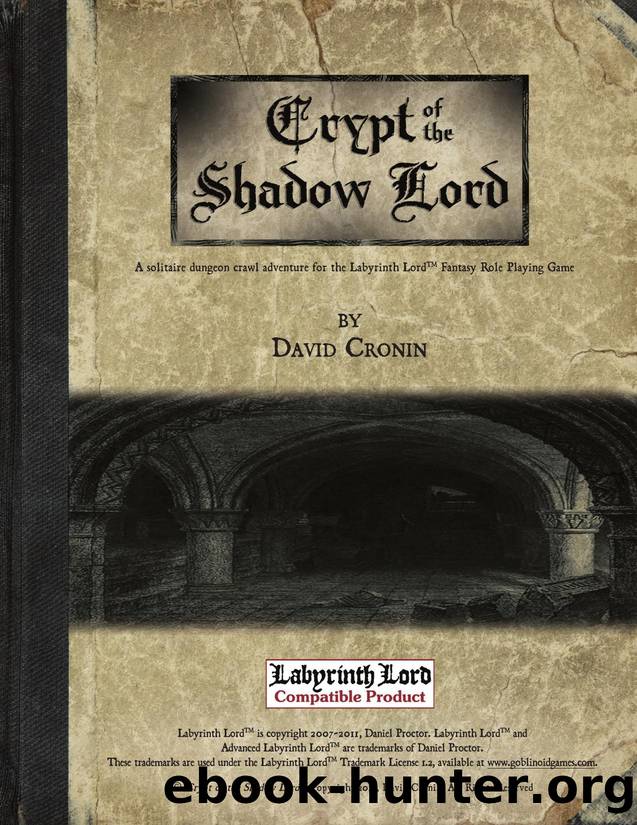 Crypt of the Shadow Lord (LL) by Unknown