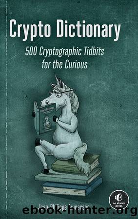Crypto Dictionary by Jean-Philippe Aumasson