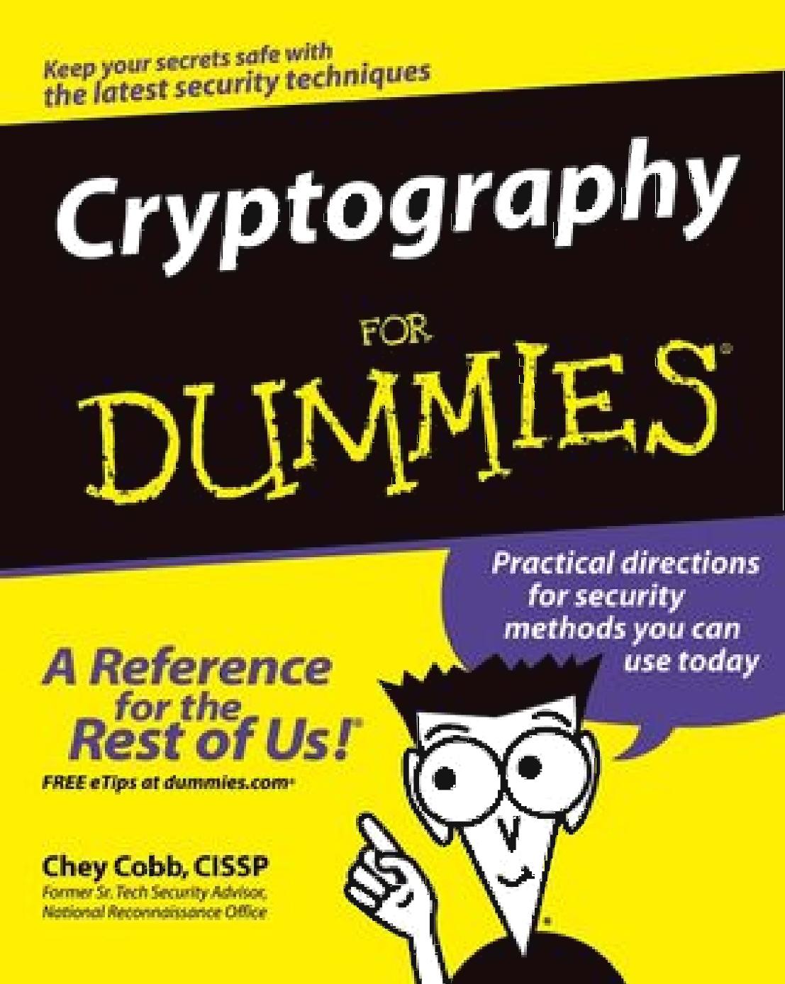 Cryptography For Dummies by Chey Cobb