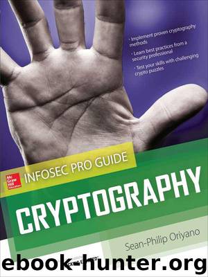 Cryptography InfoSec Pro Guide (Beginner's Guide) by Oriyano Sean-Philip