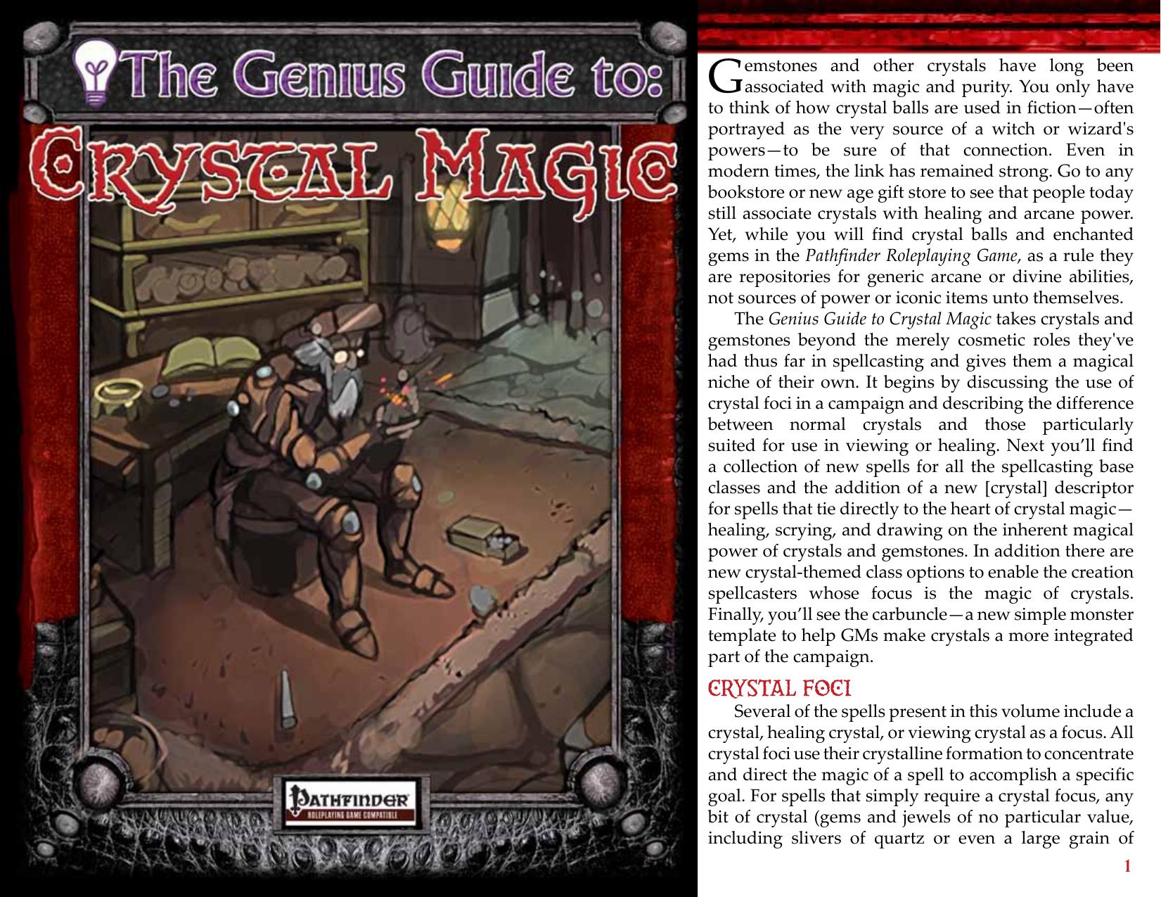 Crystal Magic by OtherWorld Creations/Super Genius Games
