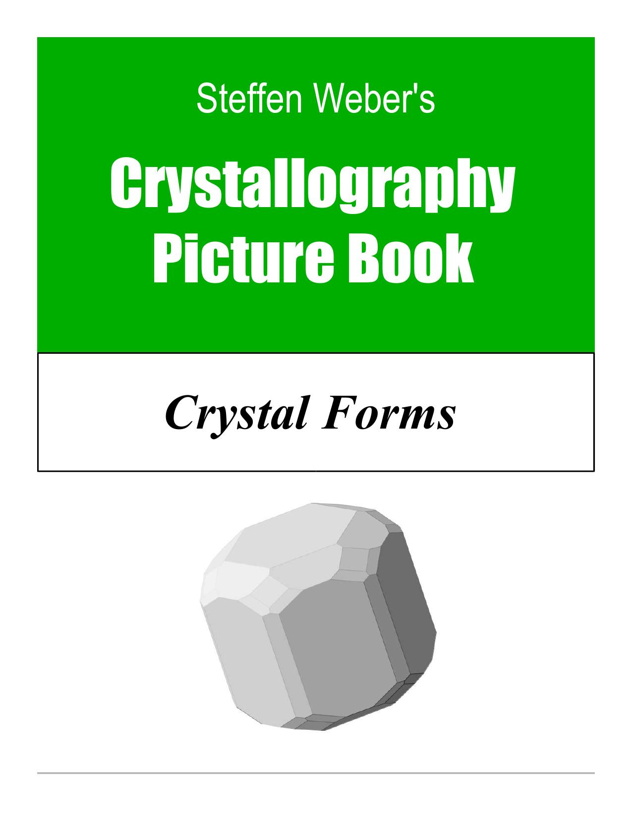 Crystal forms by Steffen Weber