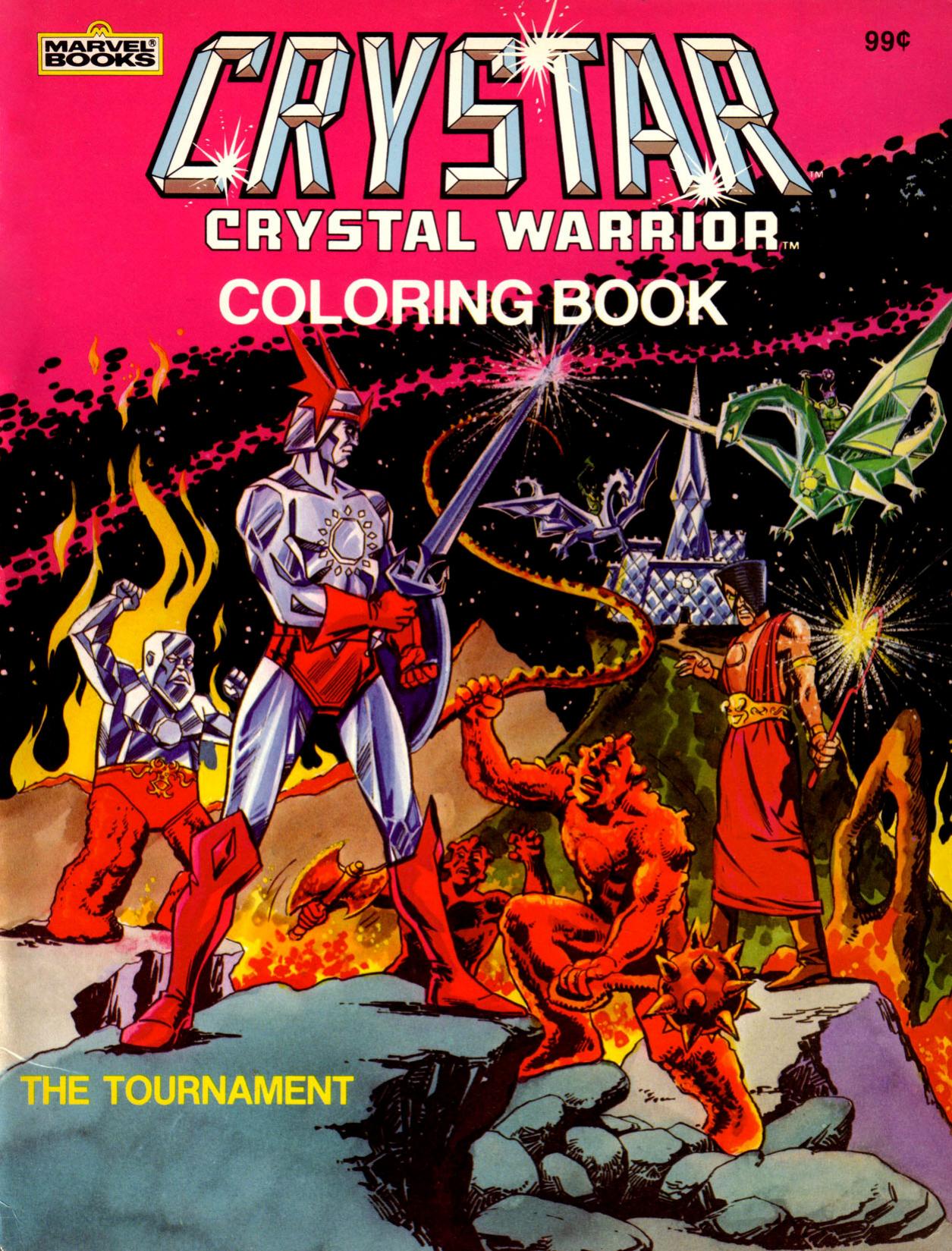 Crystar, Crystal Warrior by The Tournament Coloring Book