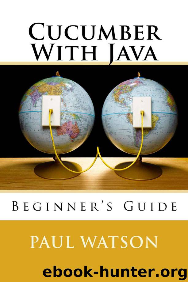 Cucumber With Java by Paul Watson