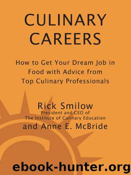 Culinary Careers by Rick Smilow