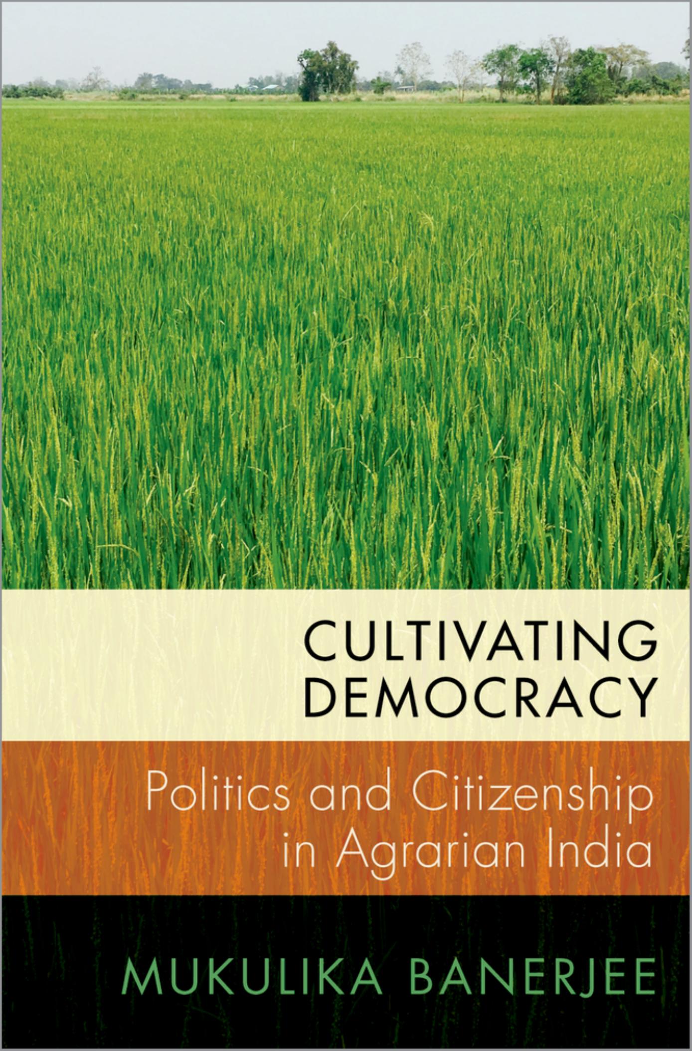 Cultivating Democracy: Politics and Citizenship in Agrarian India by Mukulika Banerjee