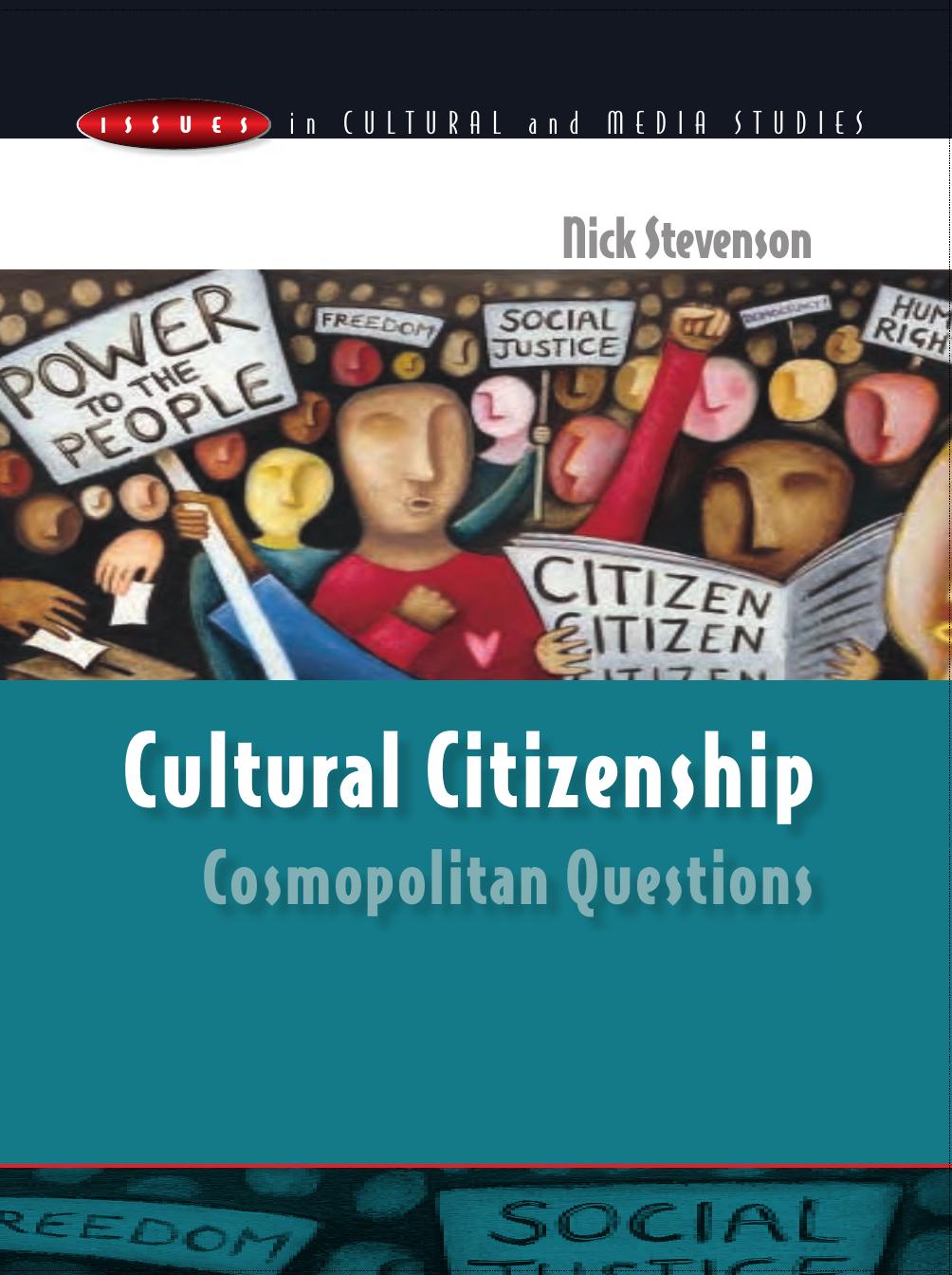 Cultural Citizenship (Issues in Cultural and Media Studies) by Nick Stevenson