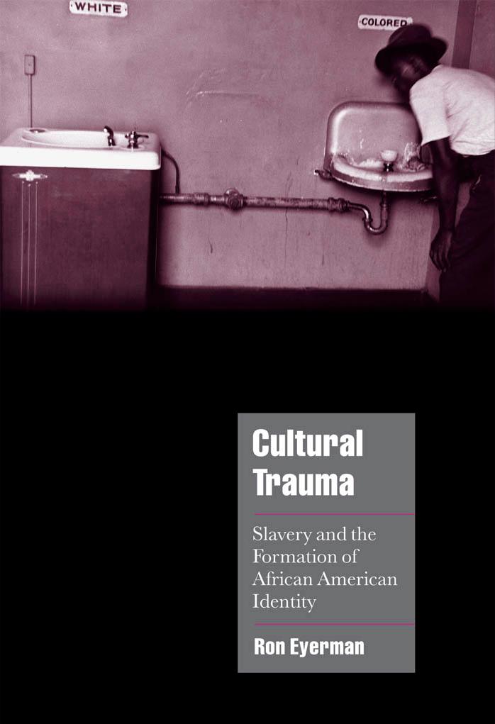 Cultural Trauma: Slavery and the Formation of African American Identity by Ron Eyerman