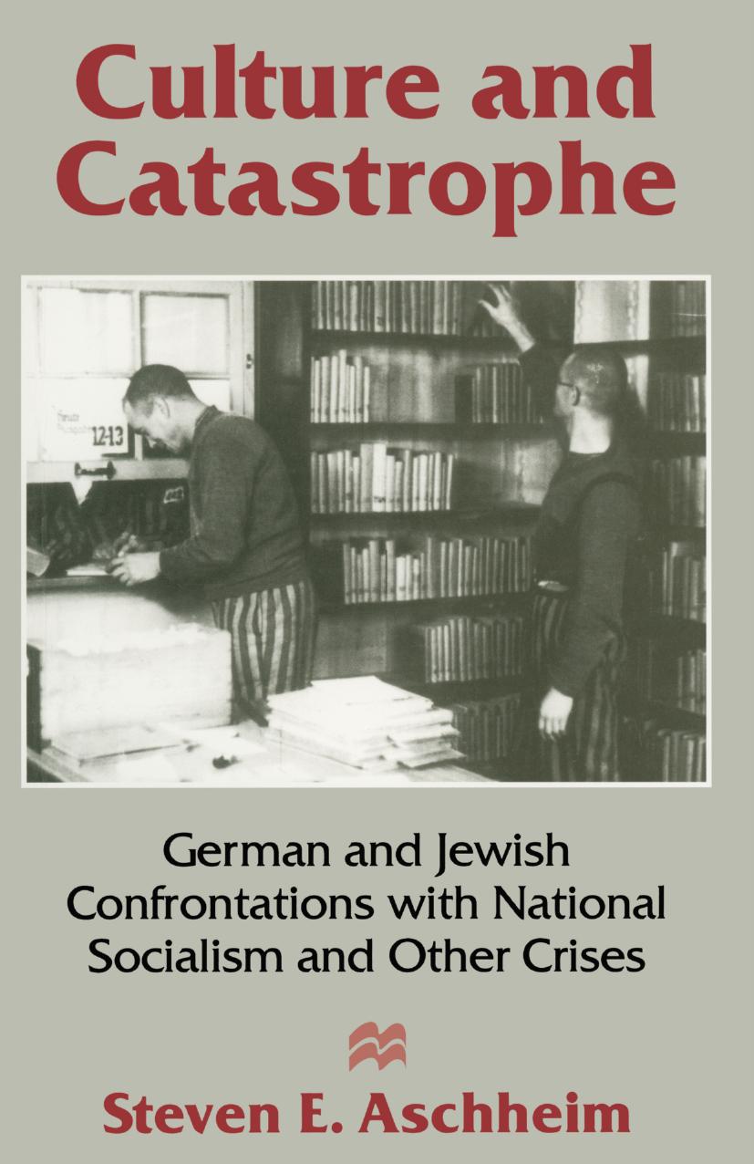 Culture and Catastrophe: German and Jewish Confrontations with National Socialism and Other Crises by Steven E. Aschheim (auth.)
