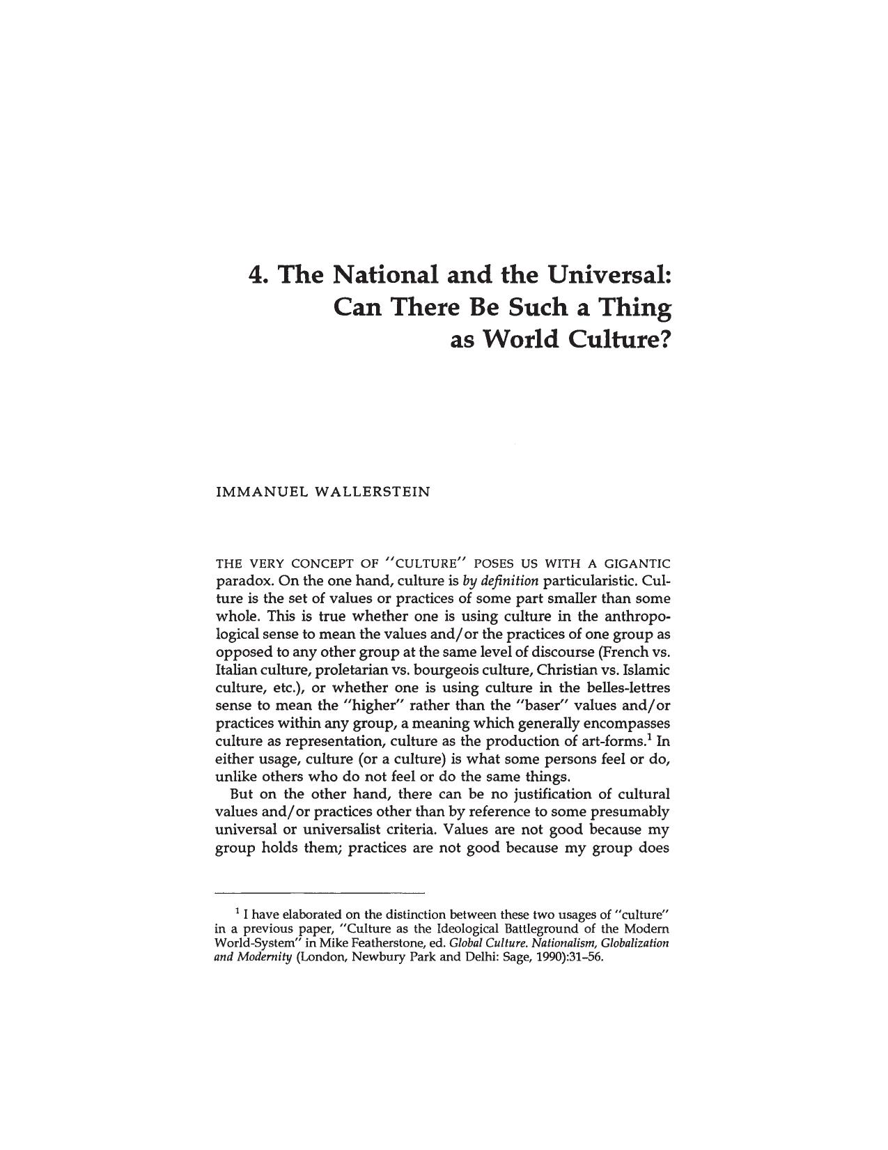 Culture, Globalization, And The World-System [Essay].pdf by Mario
