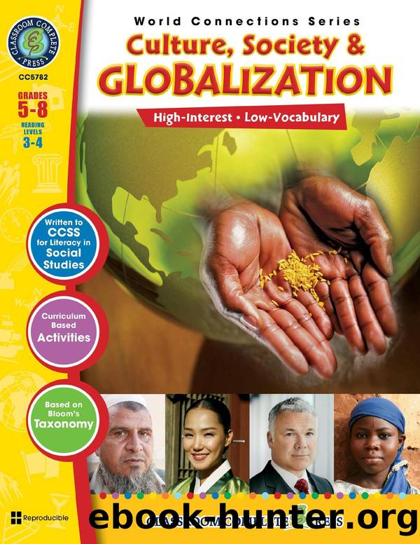 Culture, Society & Globalization by Erika Gasper