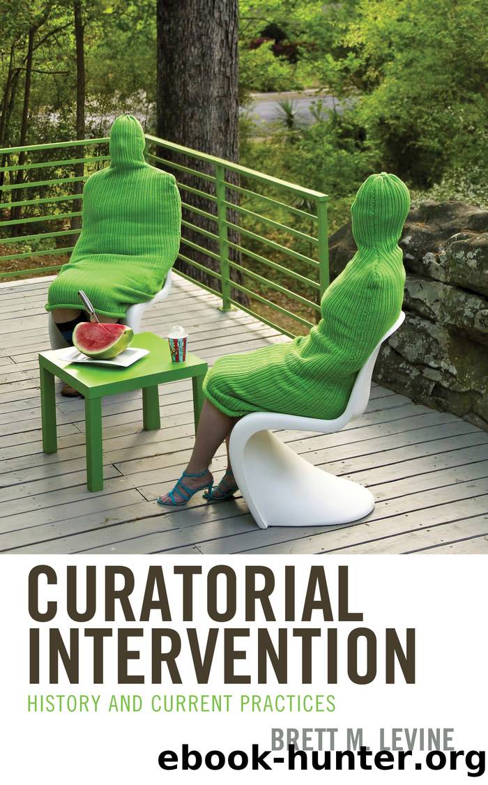 Curatorial Intervention by Brett M. Levine