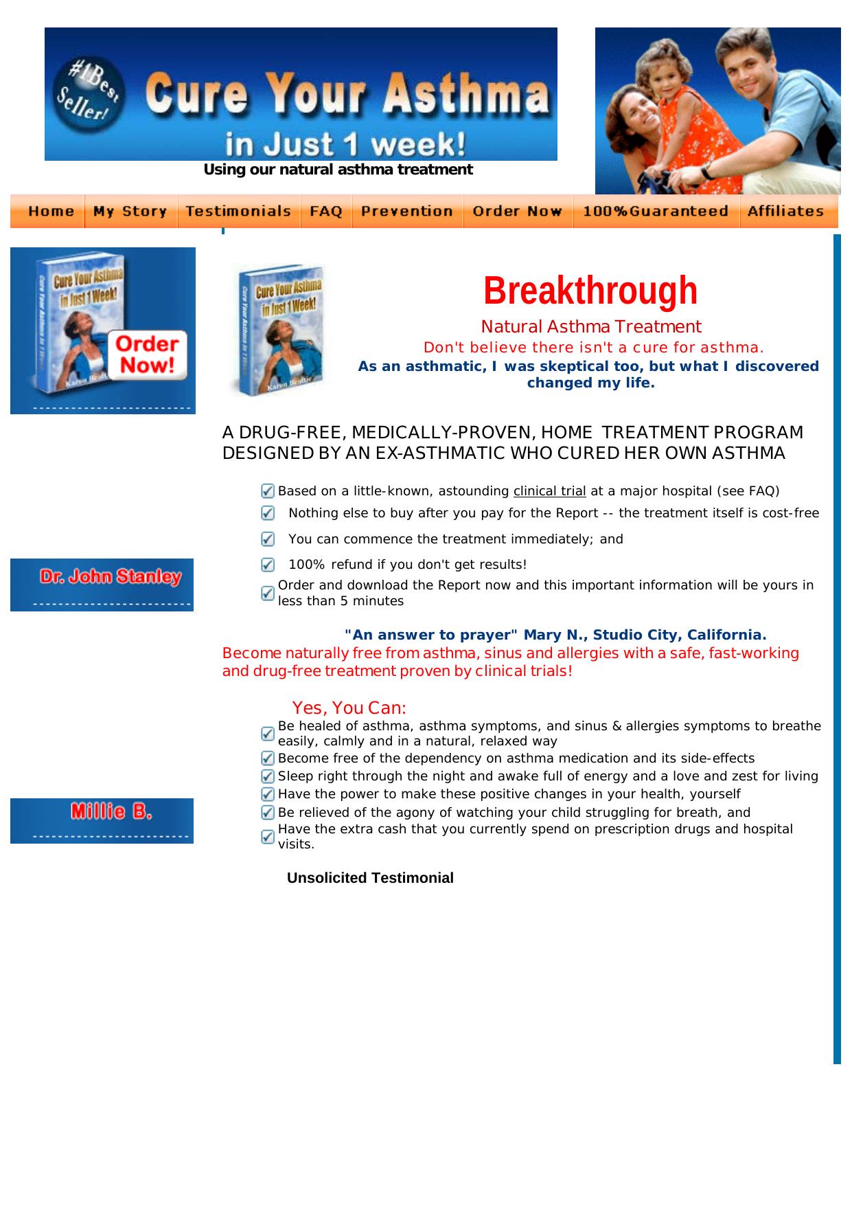 Cure Your Asthma In Just One Week. by Best of Kuszter's Collection