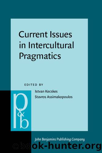 Current Issues in Intercultural Pragmatics by unknow