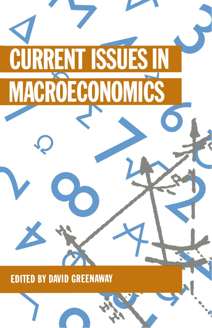 Current Issues in Macroeconomics by David Greenaway (eds.)