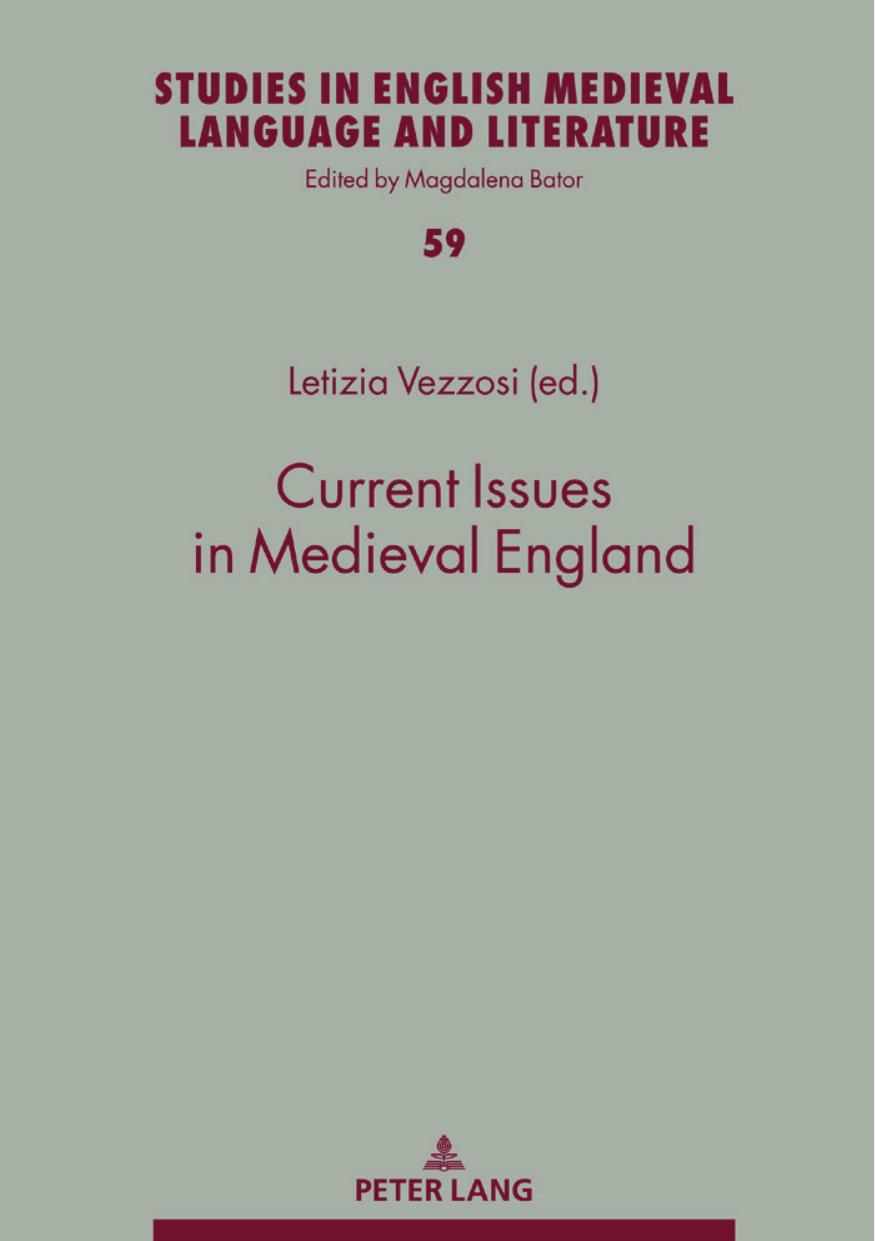 Current Issues in Medieval England by Letizia Vezzosi (editor)