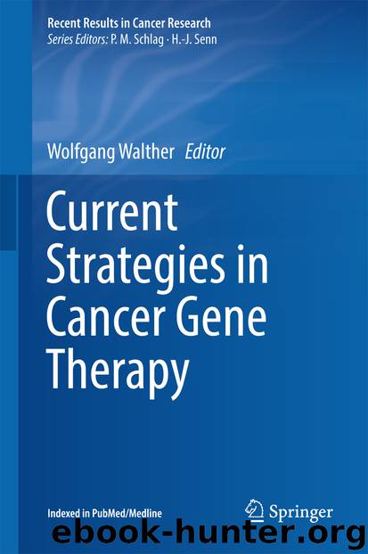 Current Strategies in Cancer Gene Therapy by Wolfgang Walther