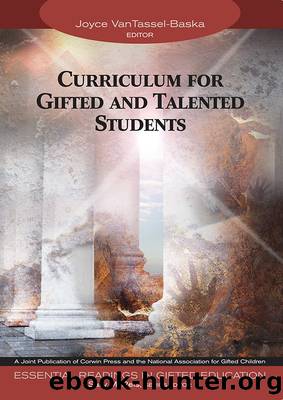Curriculum for Gifted and Talented Students by VanTassel-Baska Joyce;Reis Sally M.;