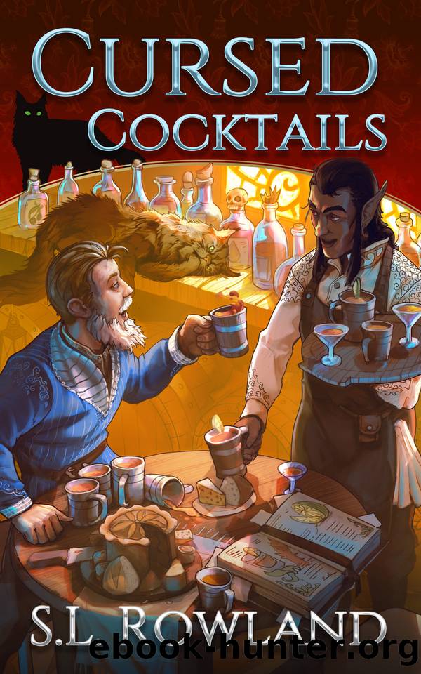 Cursed Cocktails: A Cozy Fantasy (Tales of Aedrea) by S.L. Rowland